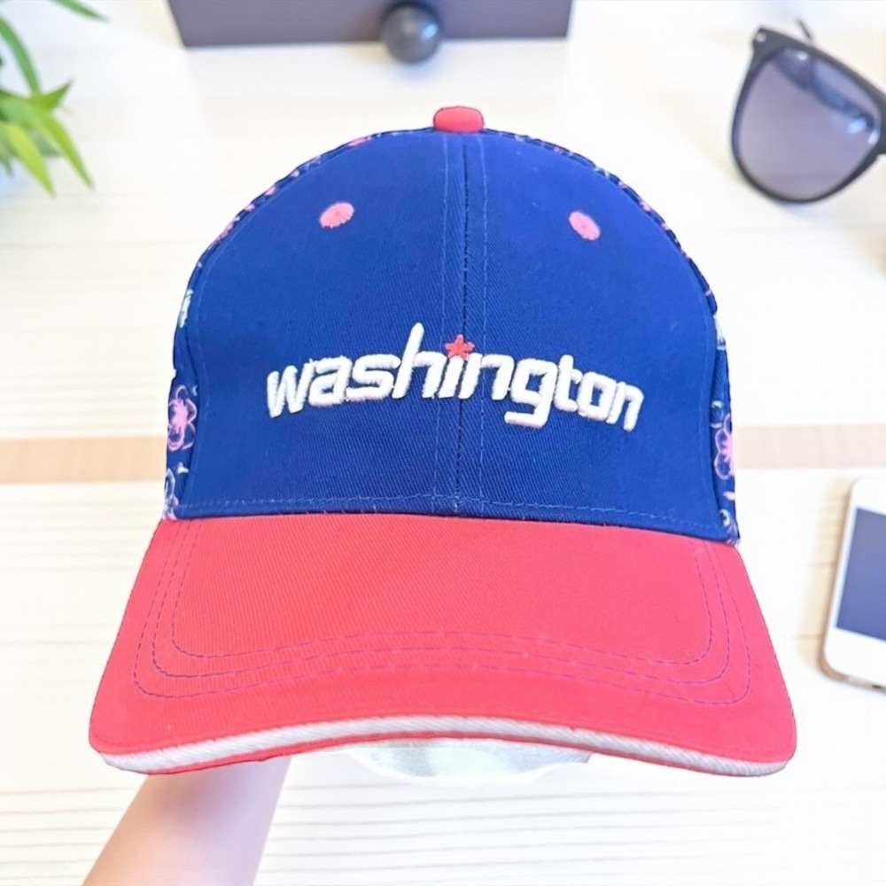 Washington Wizards Hat Signature Series Cherry Blossom Monte Morris #22 SnapBack